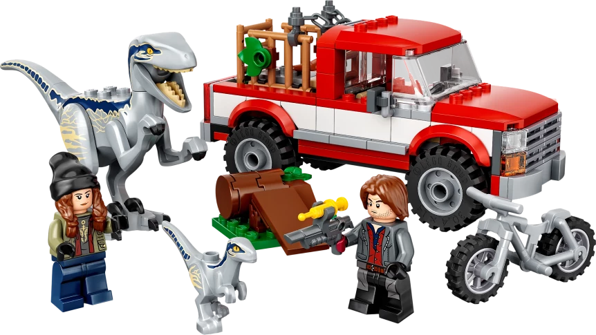 Blue & Beta velociraptorvangst