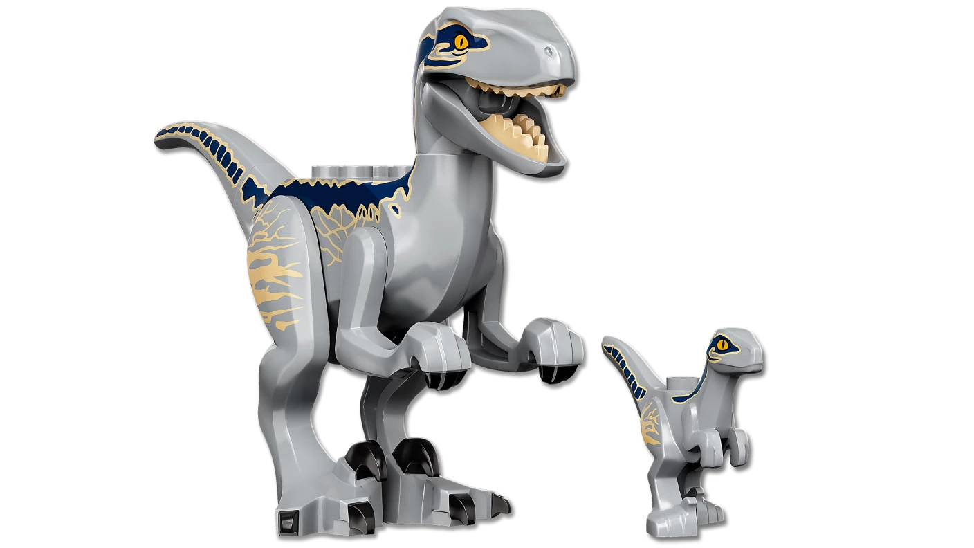 Blue & Beta velociraptorvangst