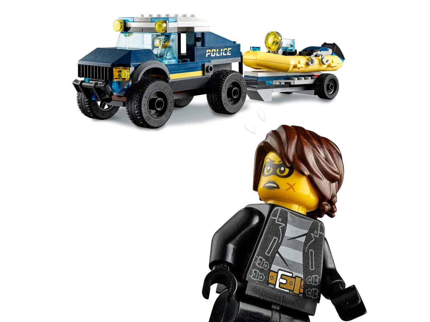 Elite politieboot transport