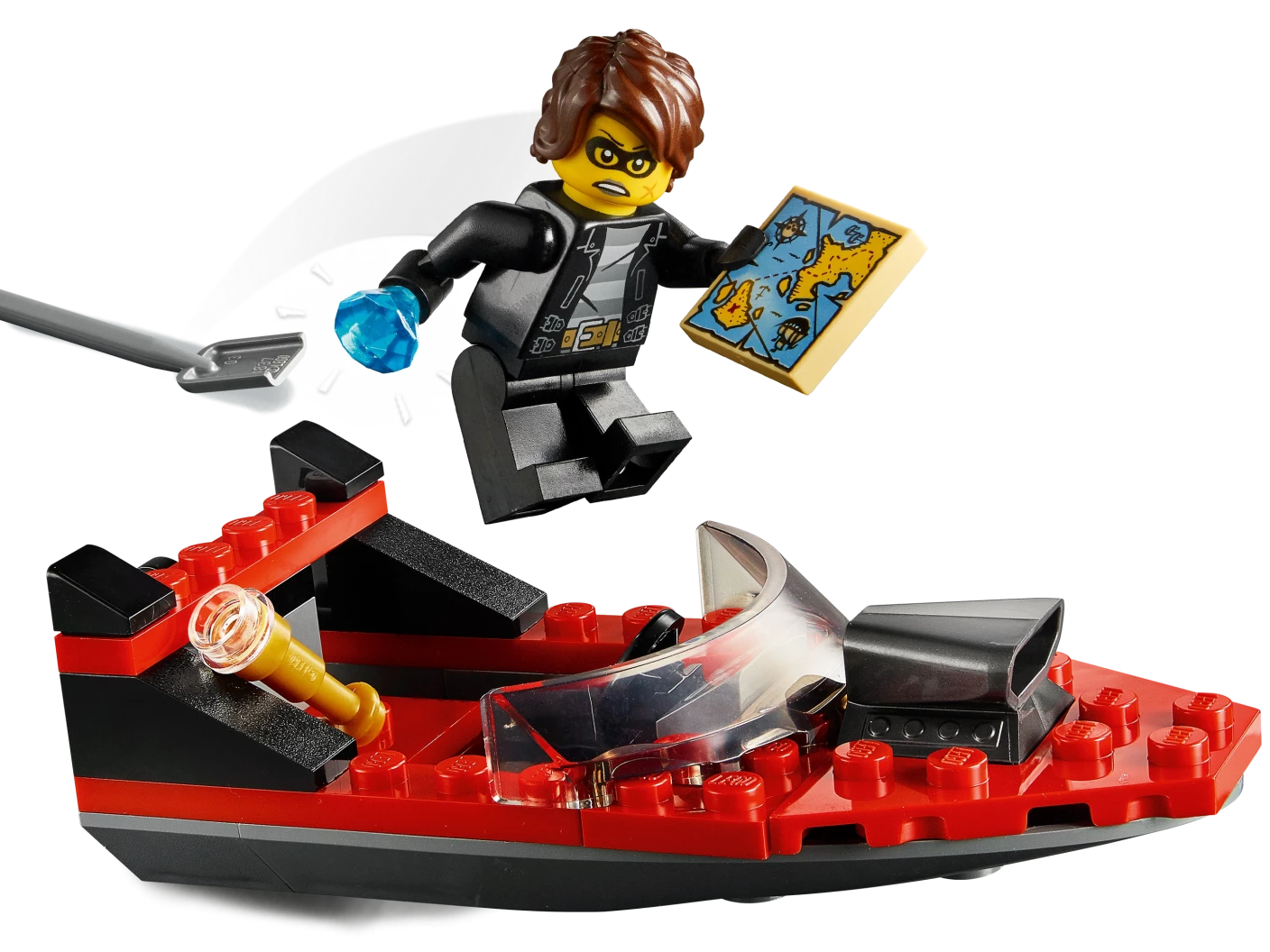 Elite politieboot transport