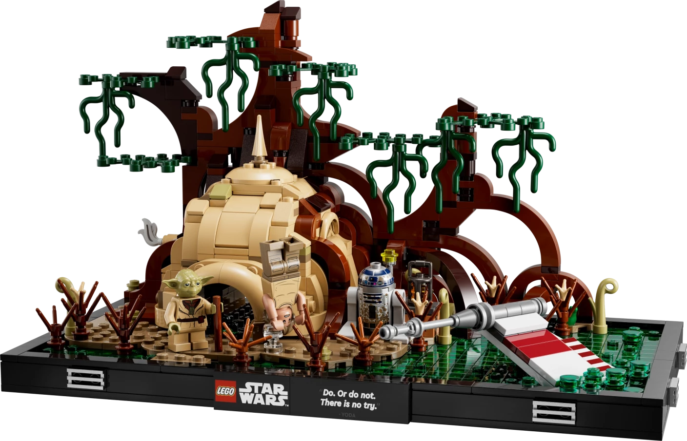 Jedi™ training op Dagobah™ diorama