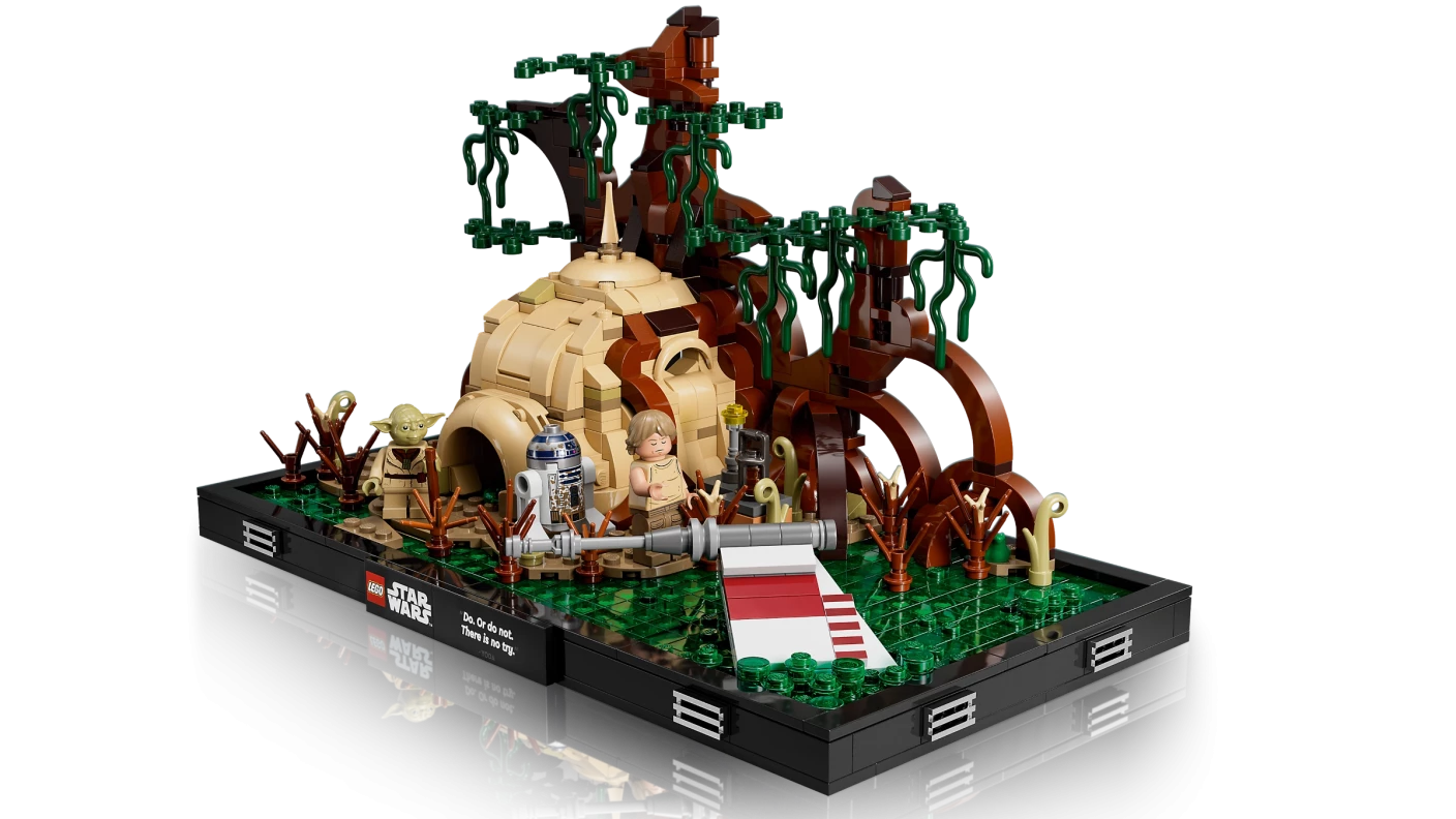 Jedi™ training op Dagobah™ diorama