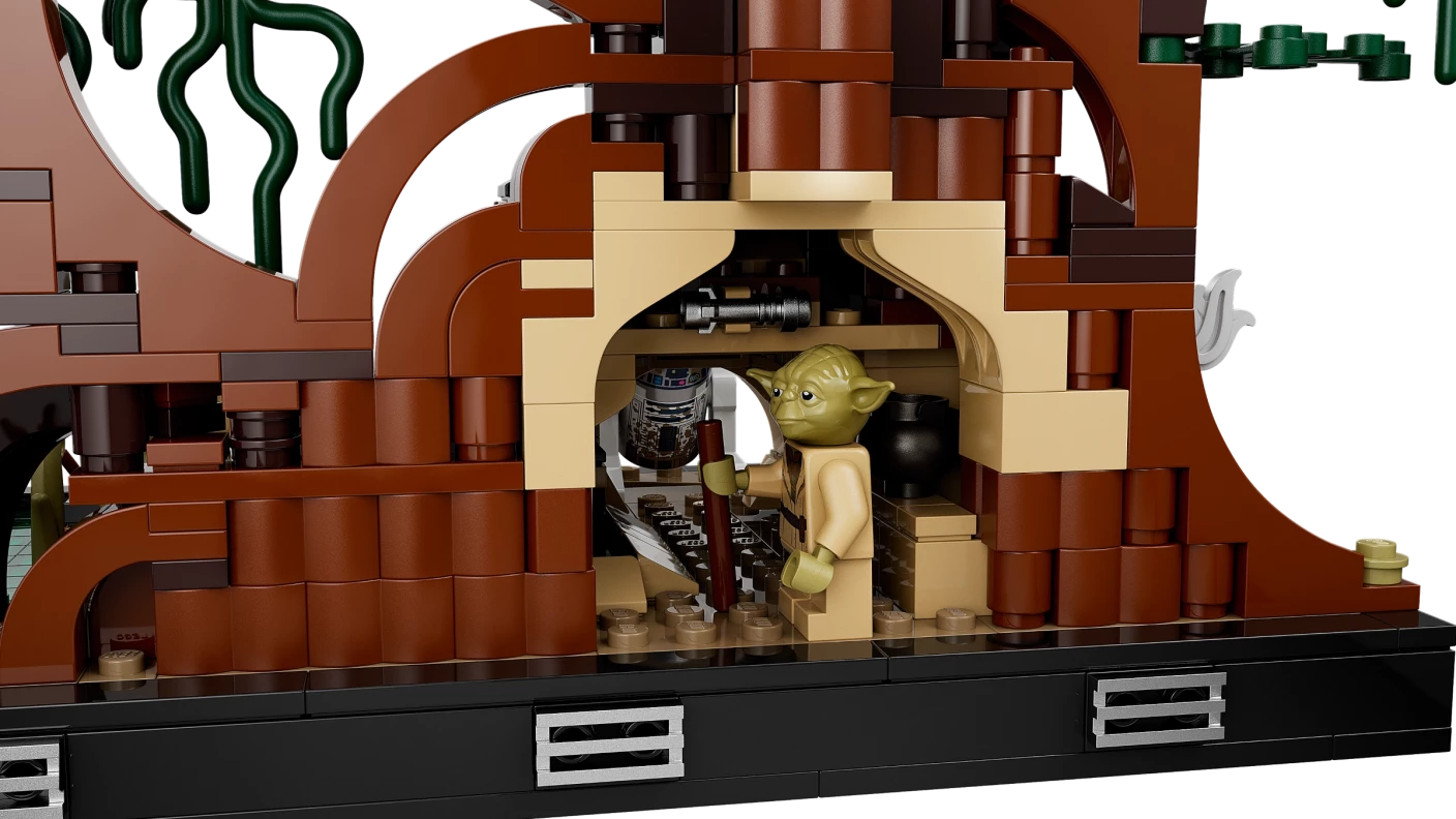 Jedi™ training op Dagobah™ diorama