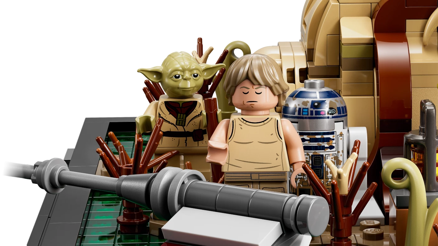 Jedi™ training op Dagobah™ diorama
