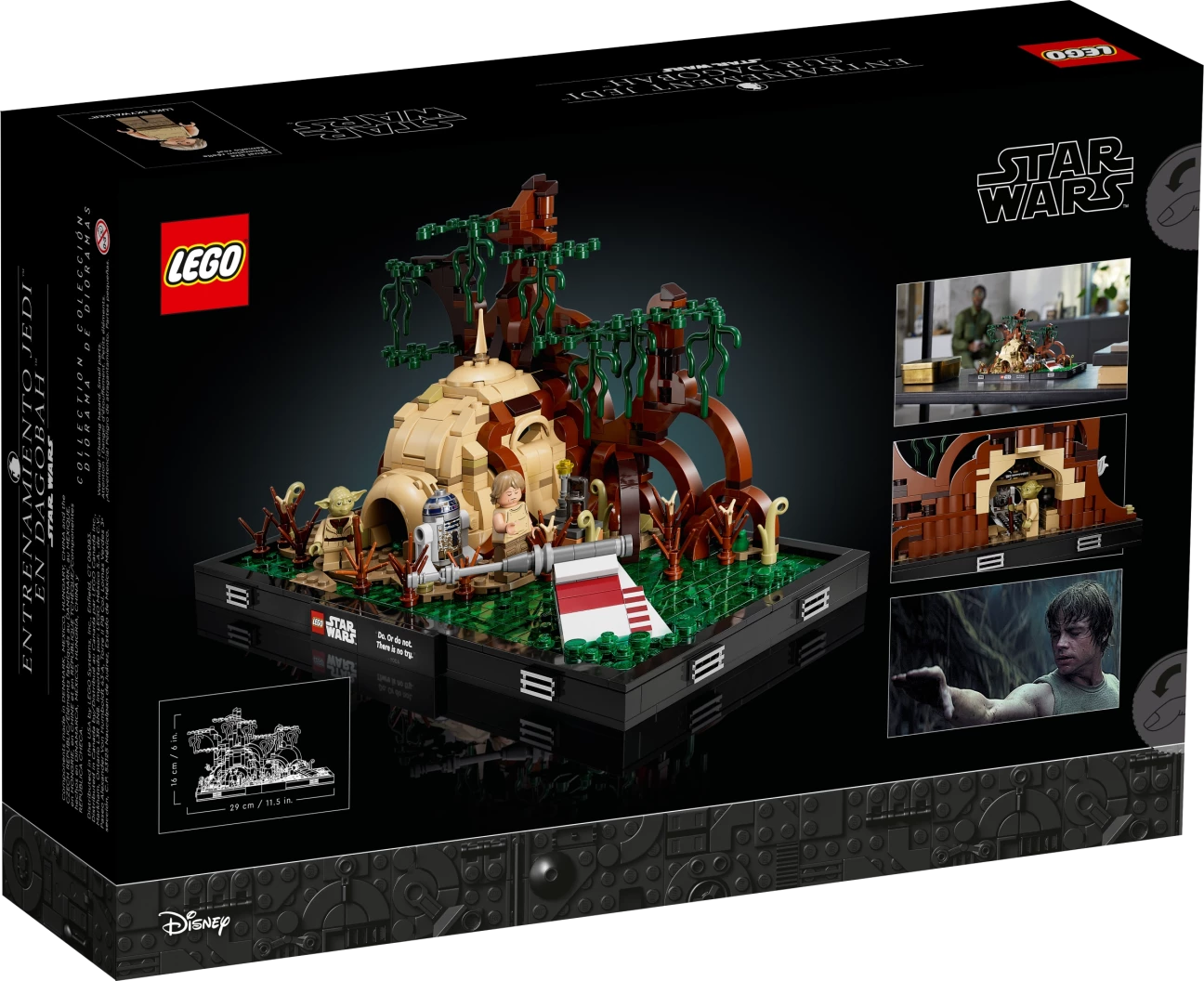 Jedi™ training op Dagobah™ diorama