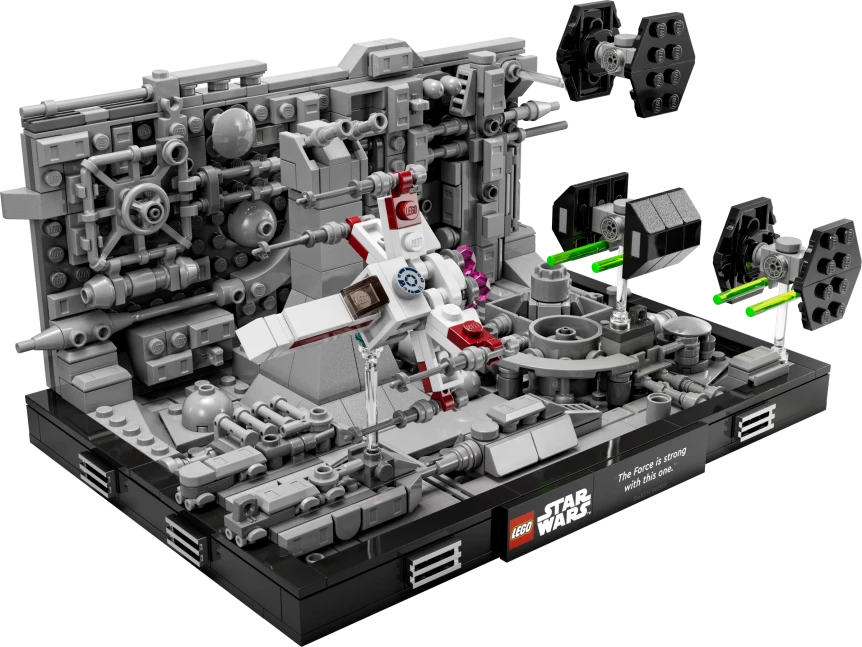 Death Star™ Trench Run diorama