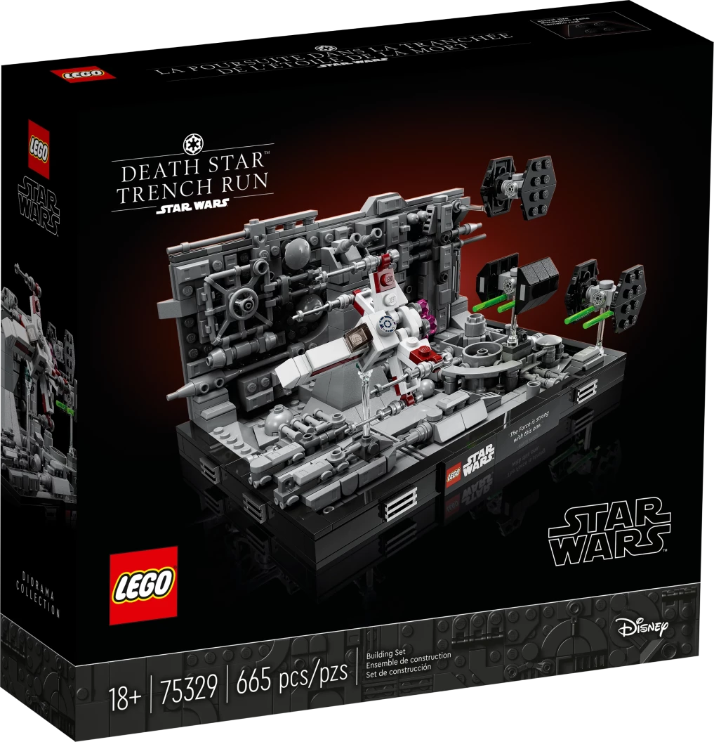 Death Star™ Trench Run diorama