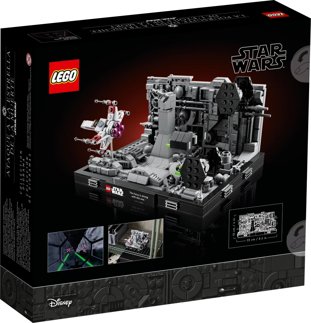 Death Star™ Trench Run diorama
