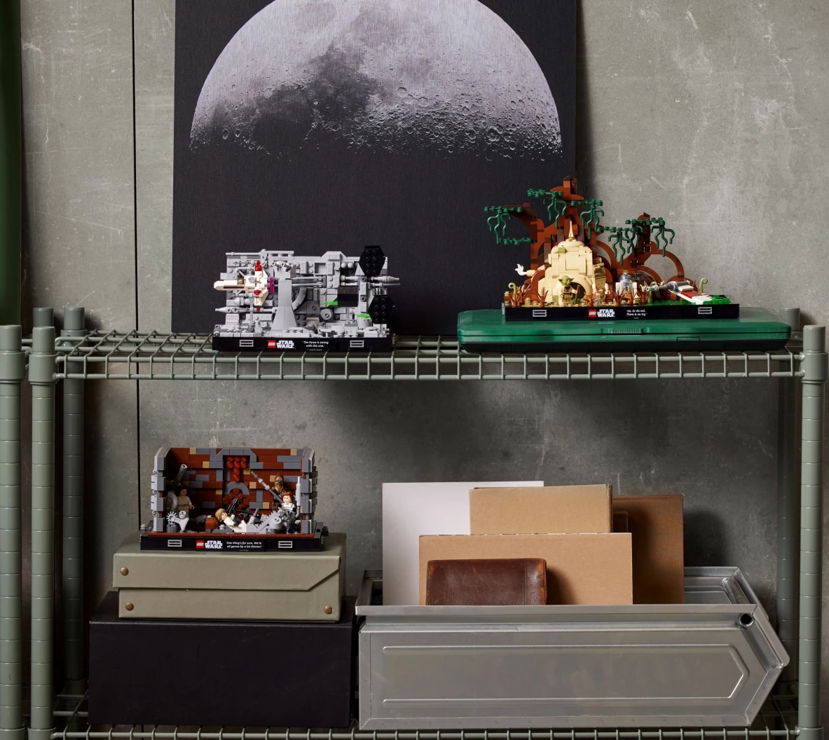 Death Star™ Trench Run diorama