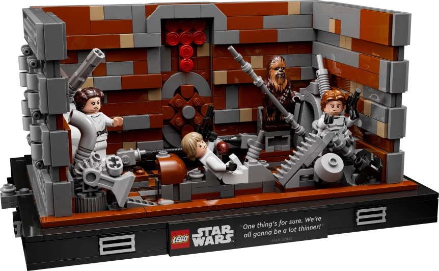 Death Star™ Afvalpers diorama