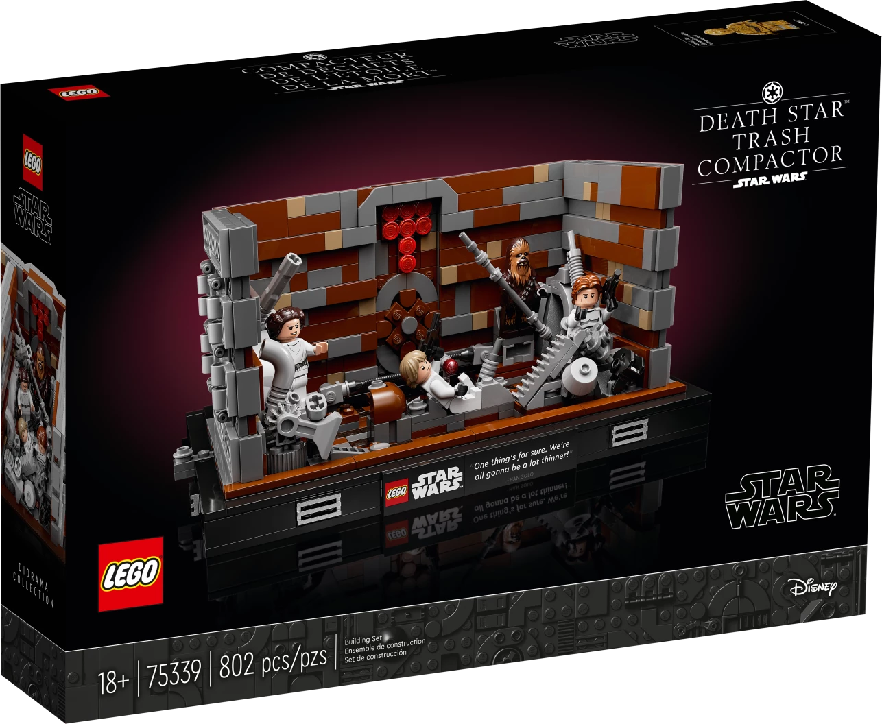 Death Star™ Afvalpers diorama