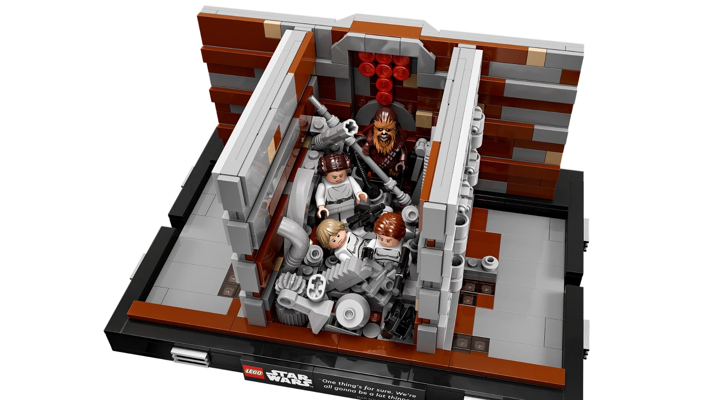 Death Star™ Afvalpers diorama