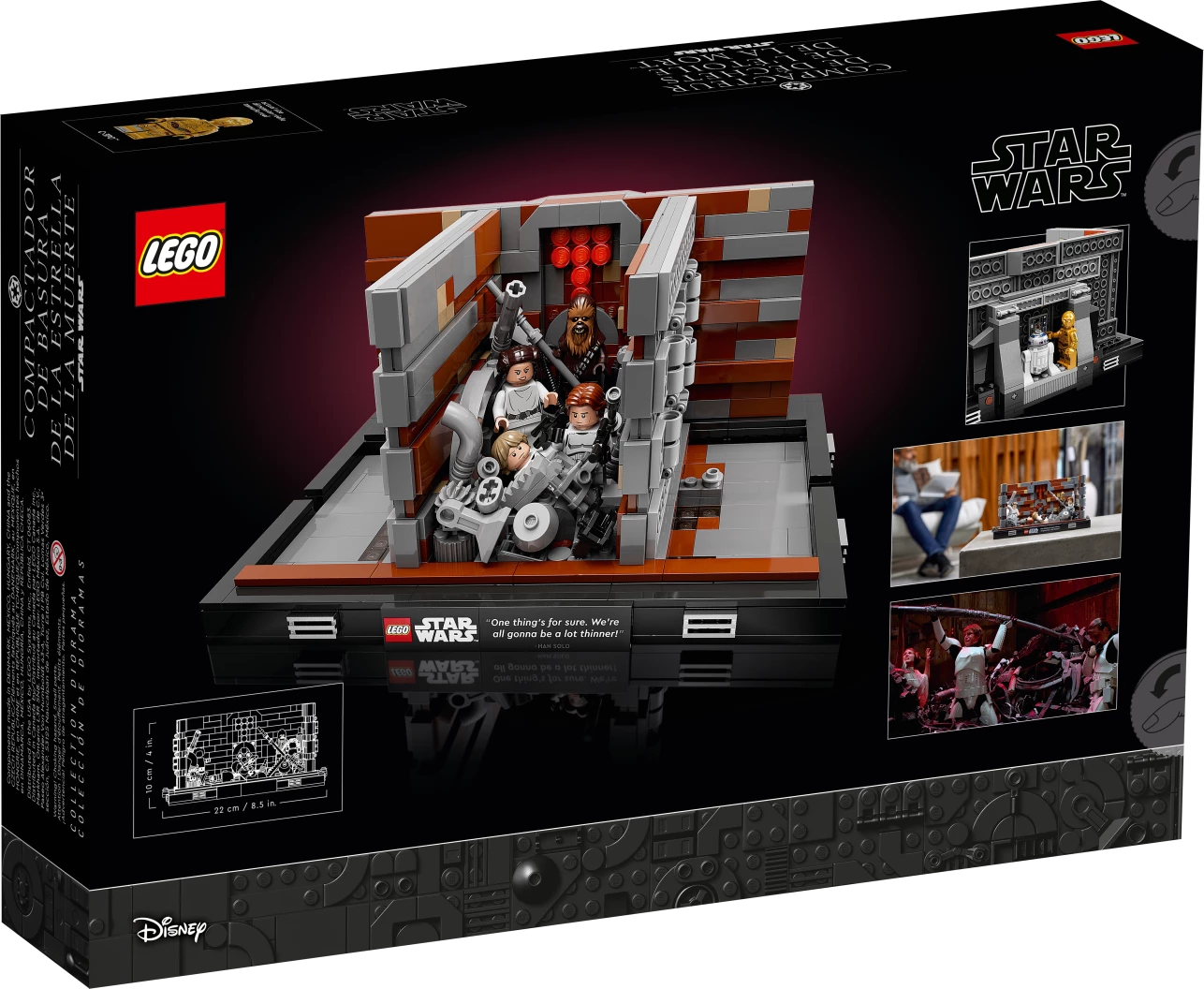Death Star™ Afvalpers diorama