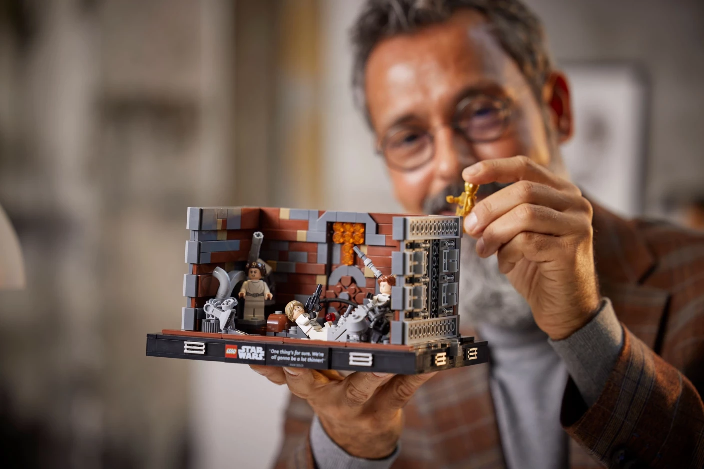 Death Star™ Afvalpers diorama