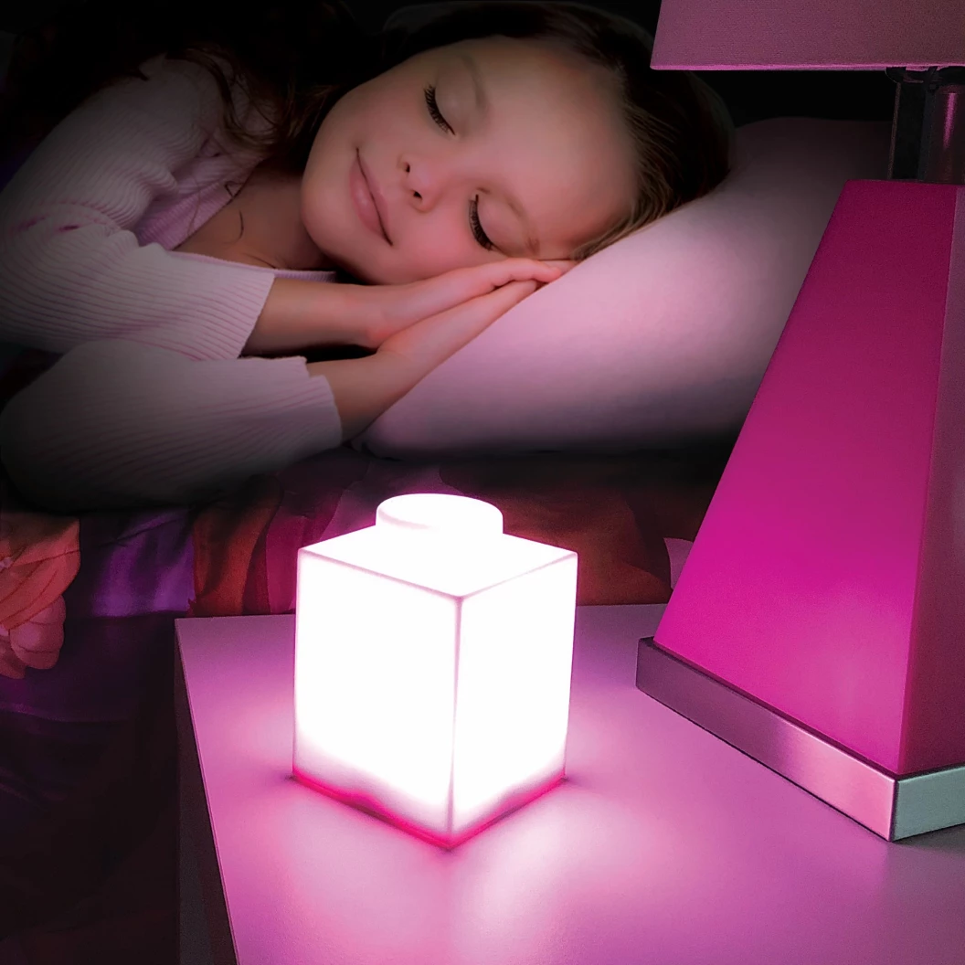 1x1 nachtlampje – roze