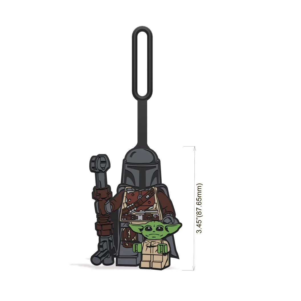 De Mandalorian™ met Grogu™ tassenhanger