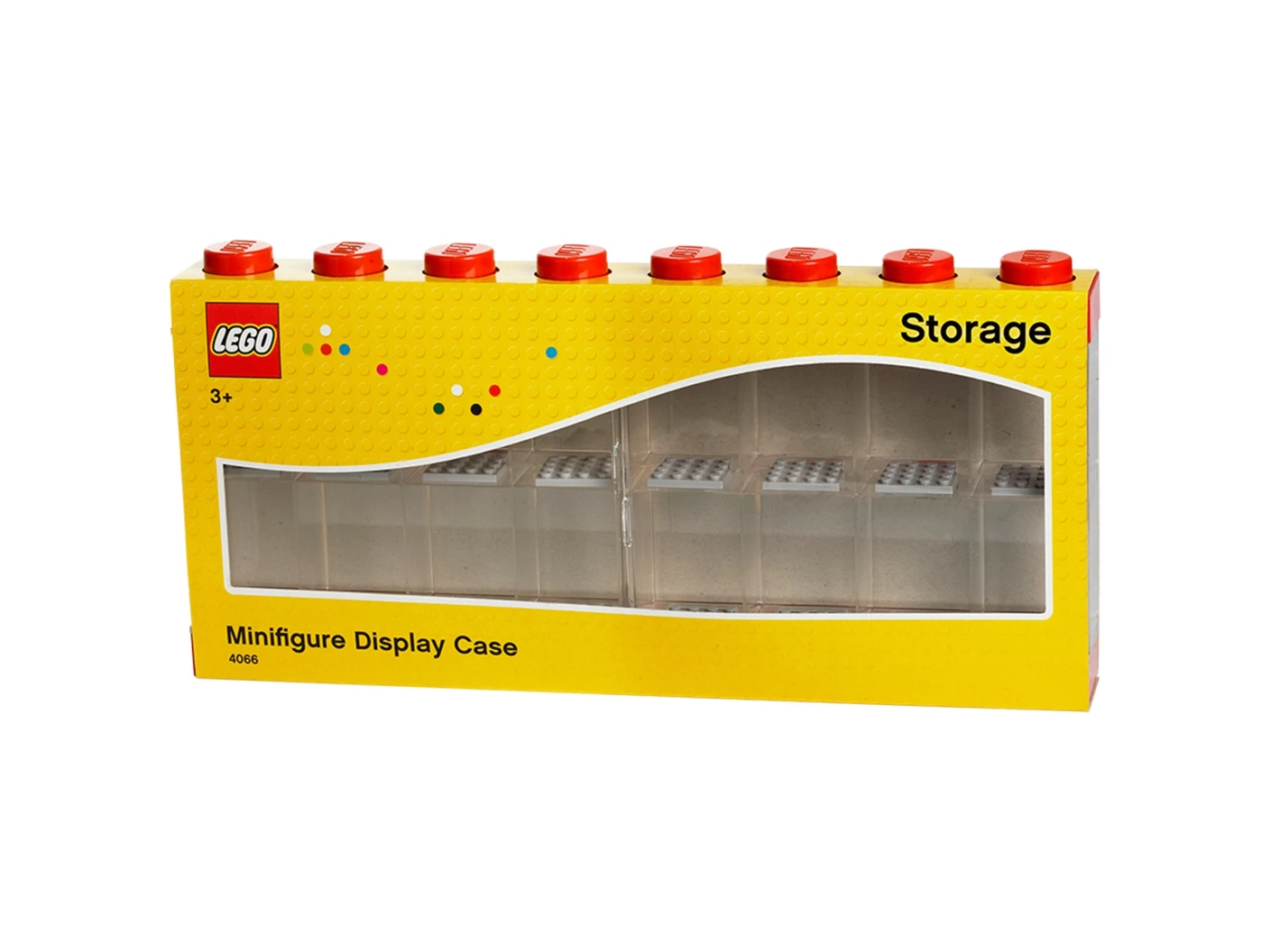 Displaydoos voor 16 minifiguren – rood