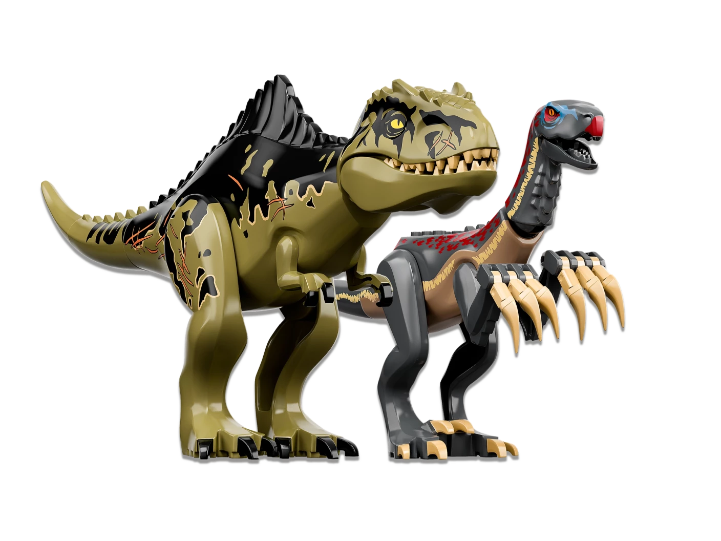 Giganotosaurus & Therizinosaurus aanval