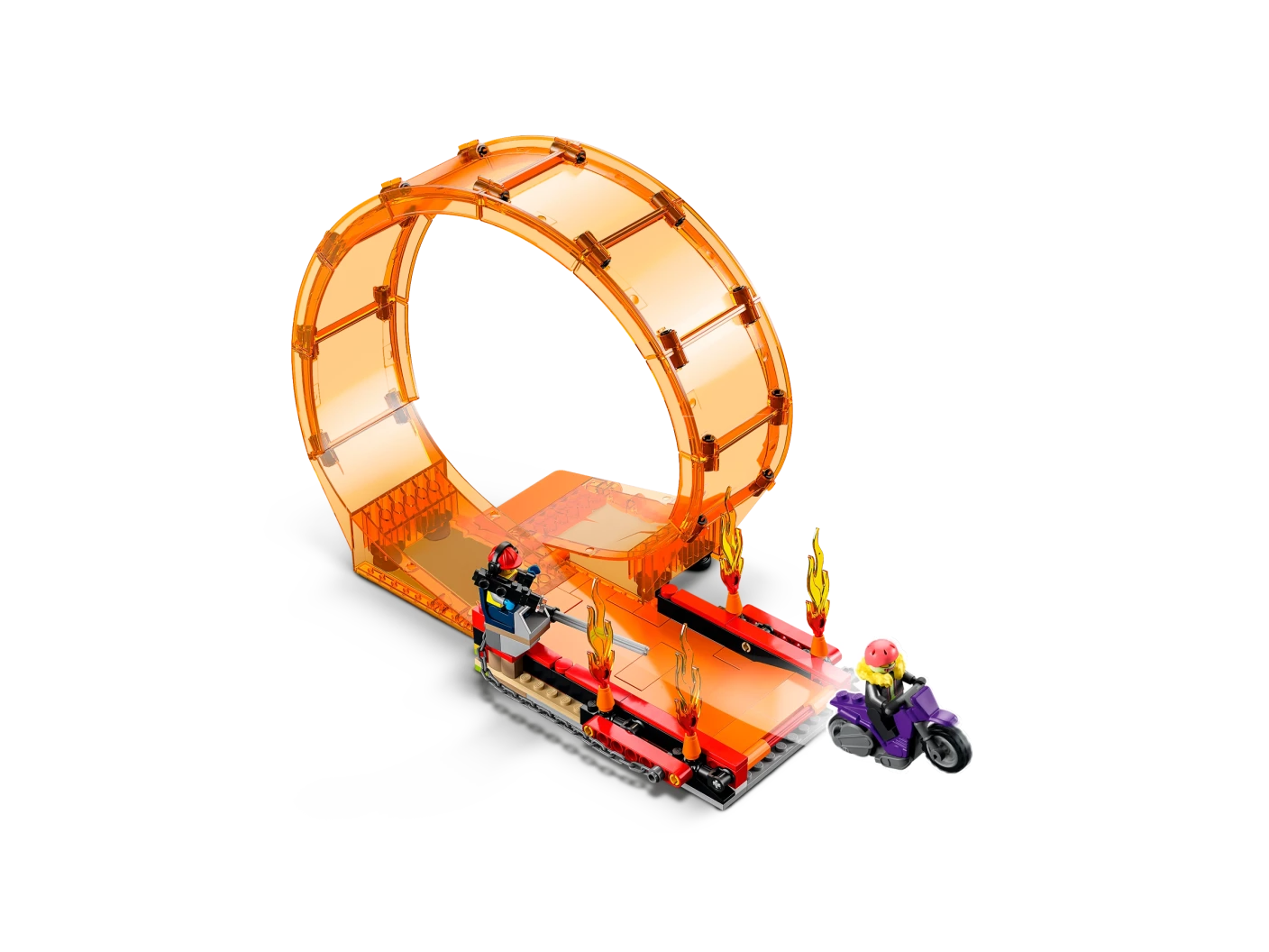Dubbele looping stuntarena