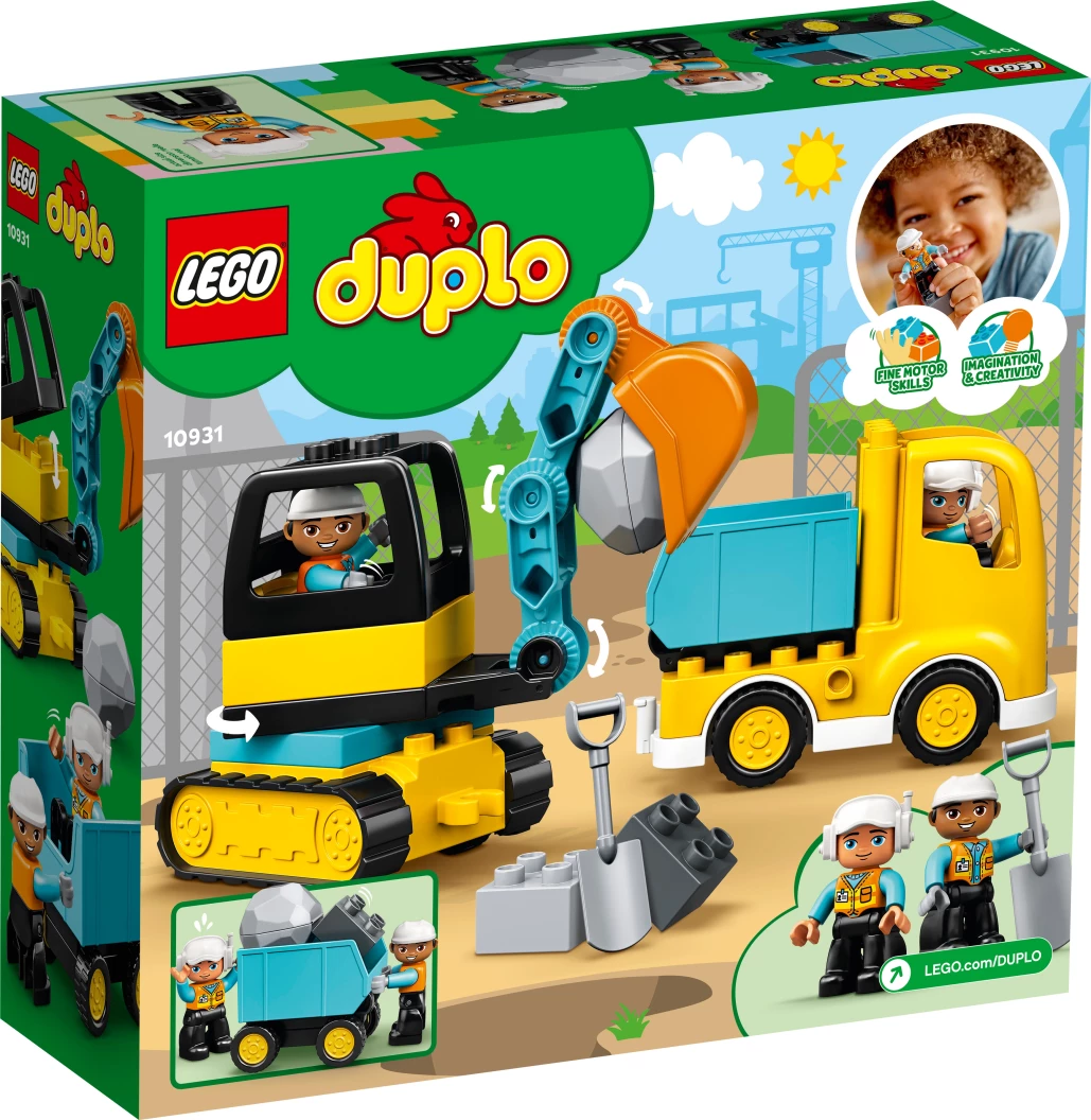 Truck & Graafmachine met rupsbanden