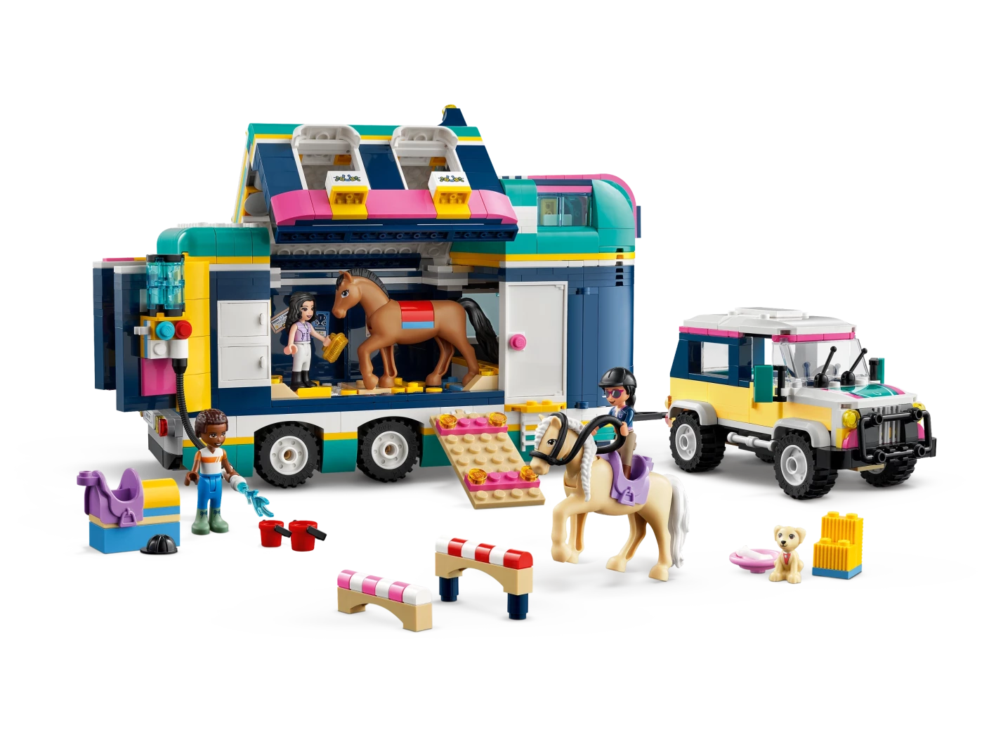 Paardenshow aanhangwagen