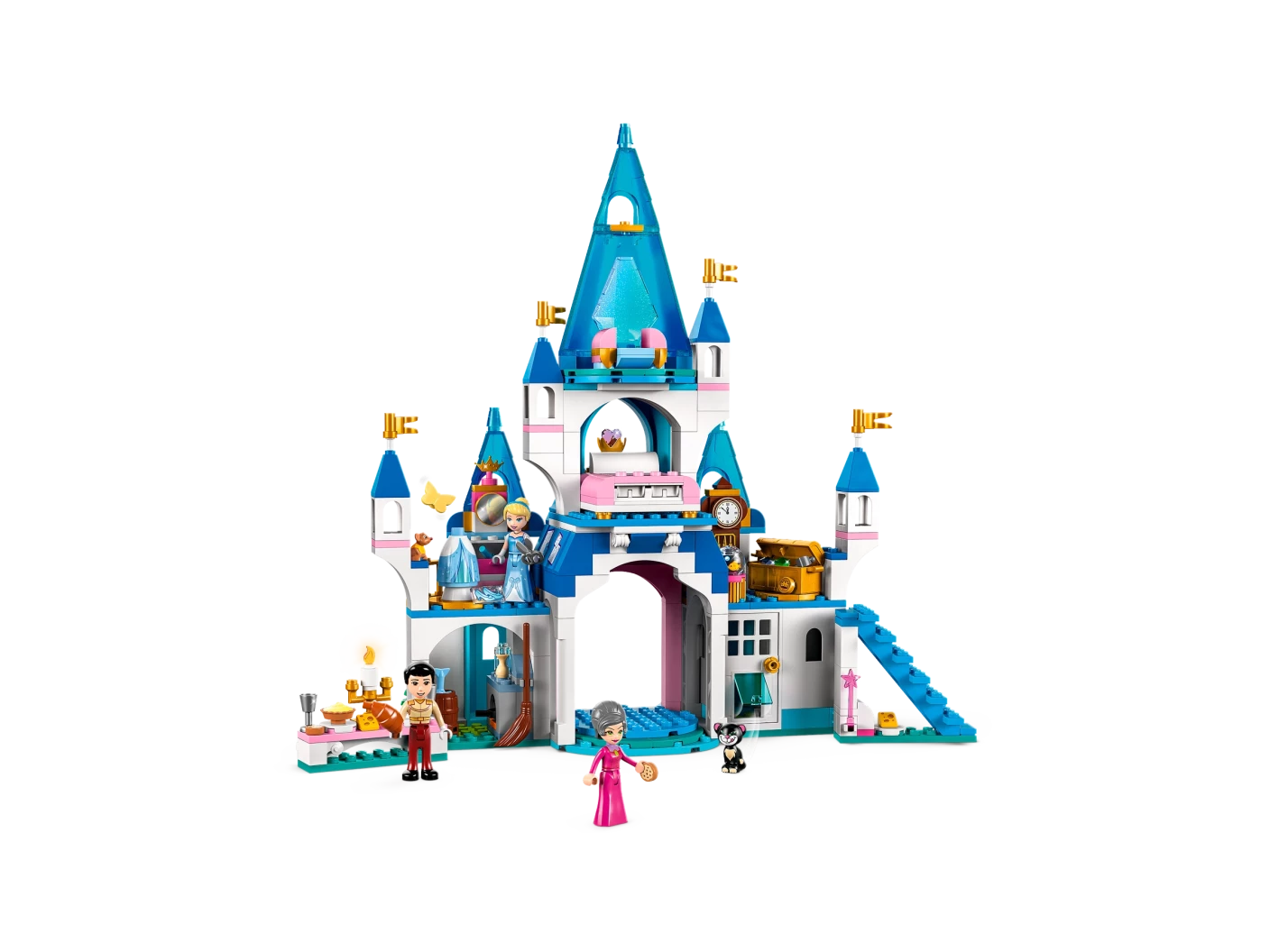 Het kasteel van Assepoester en de knappe prins