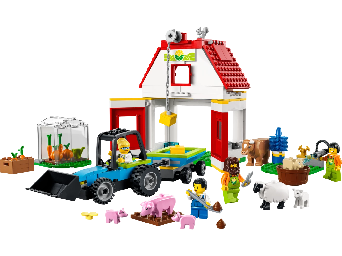 Schuur en boerderijdieren