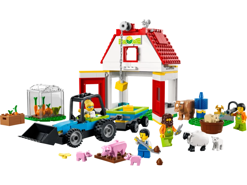 Schuur en boerderijdieren