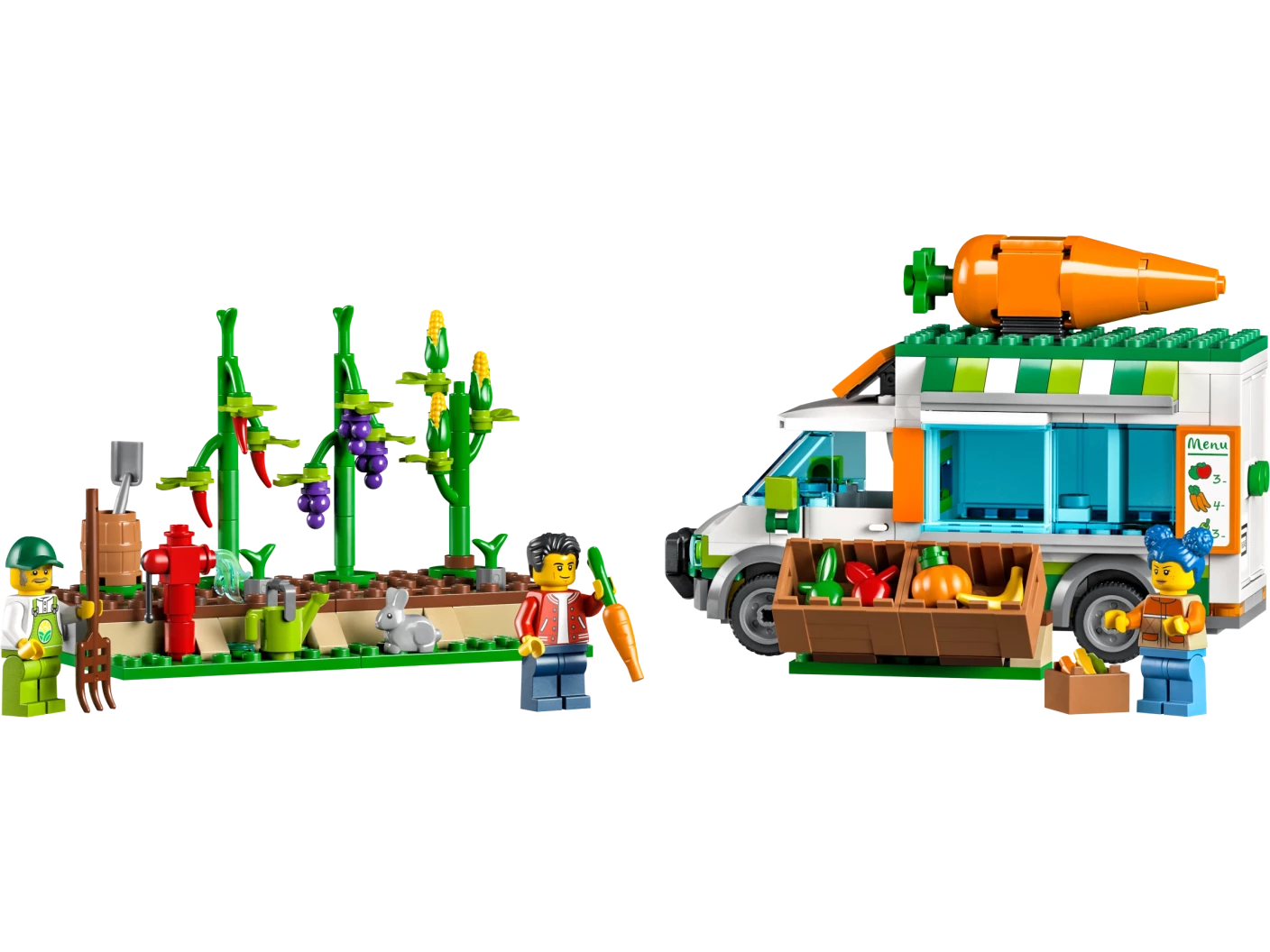 Boerenmarkt wagen