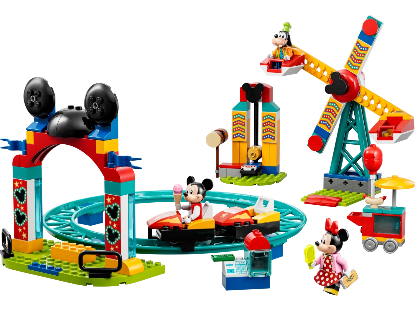 Mickey, Minnie en Goofy Kermisplezier