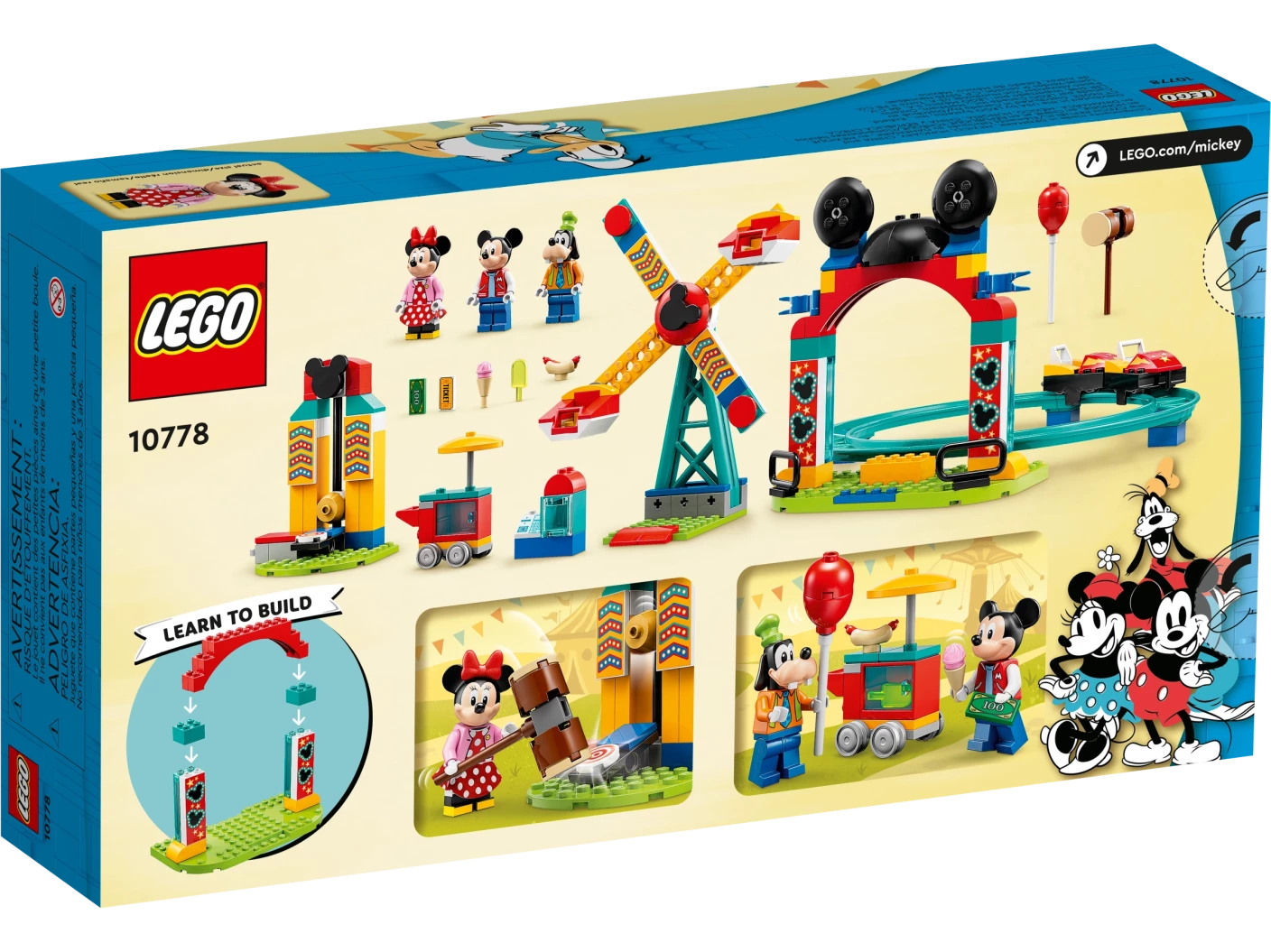 Mickey, Minnie en Goofy Kermisplezier