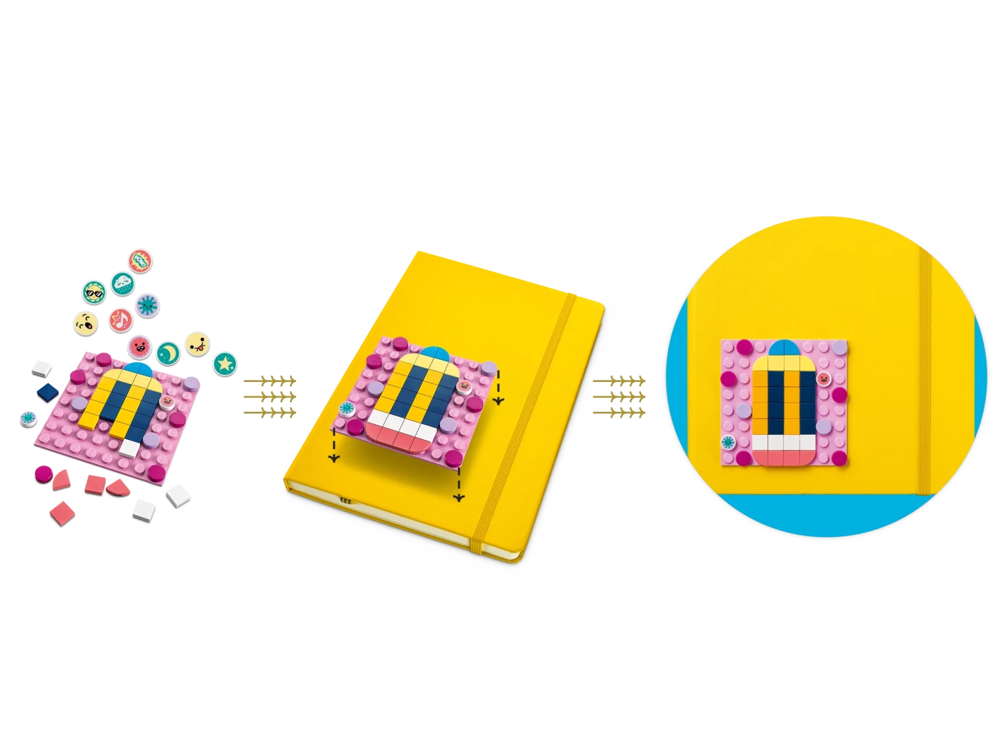 Zelfklevende patches megaset