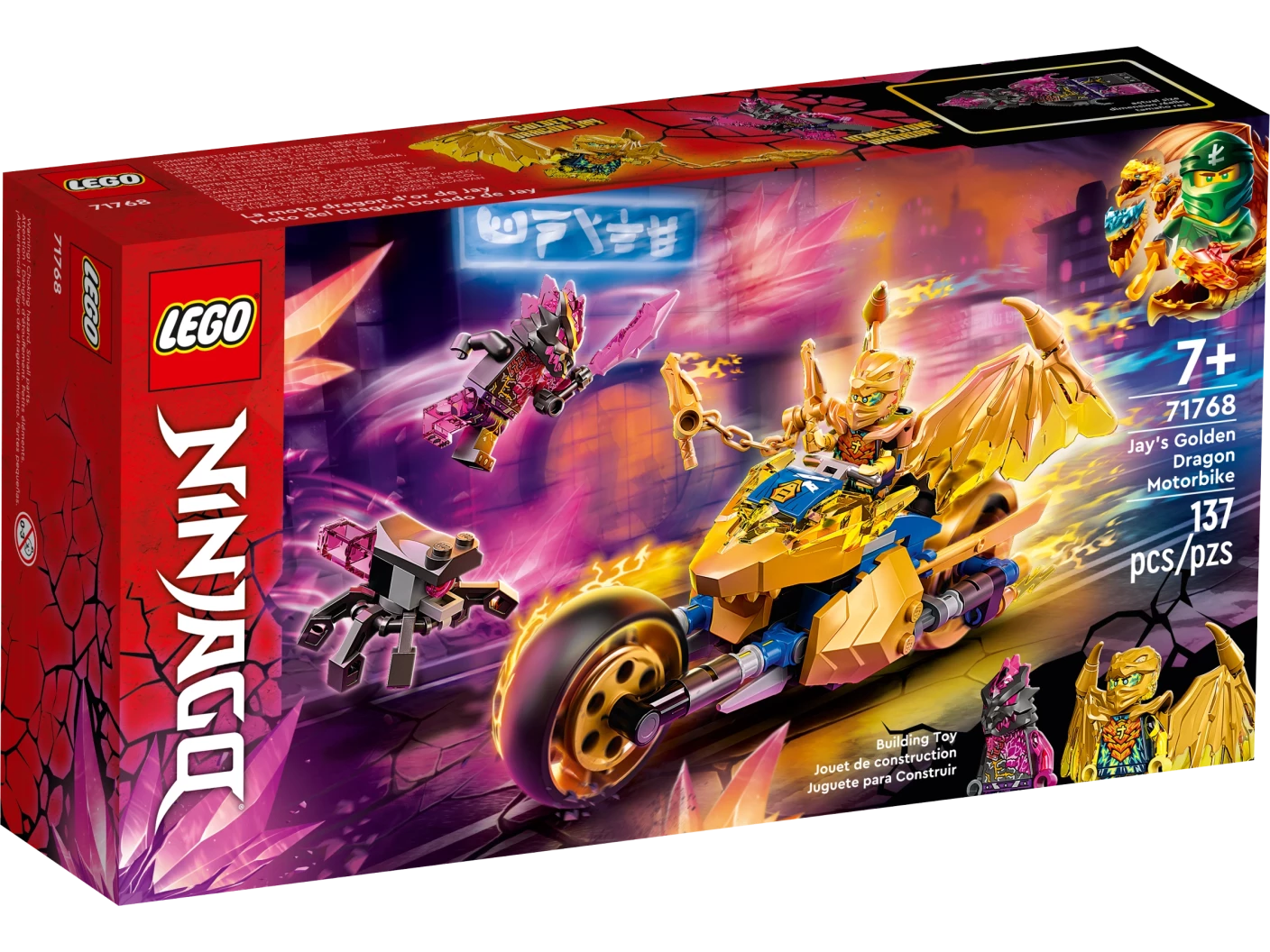 Jay's gouden drakenmotor