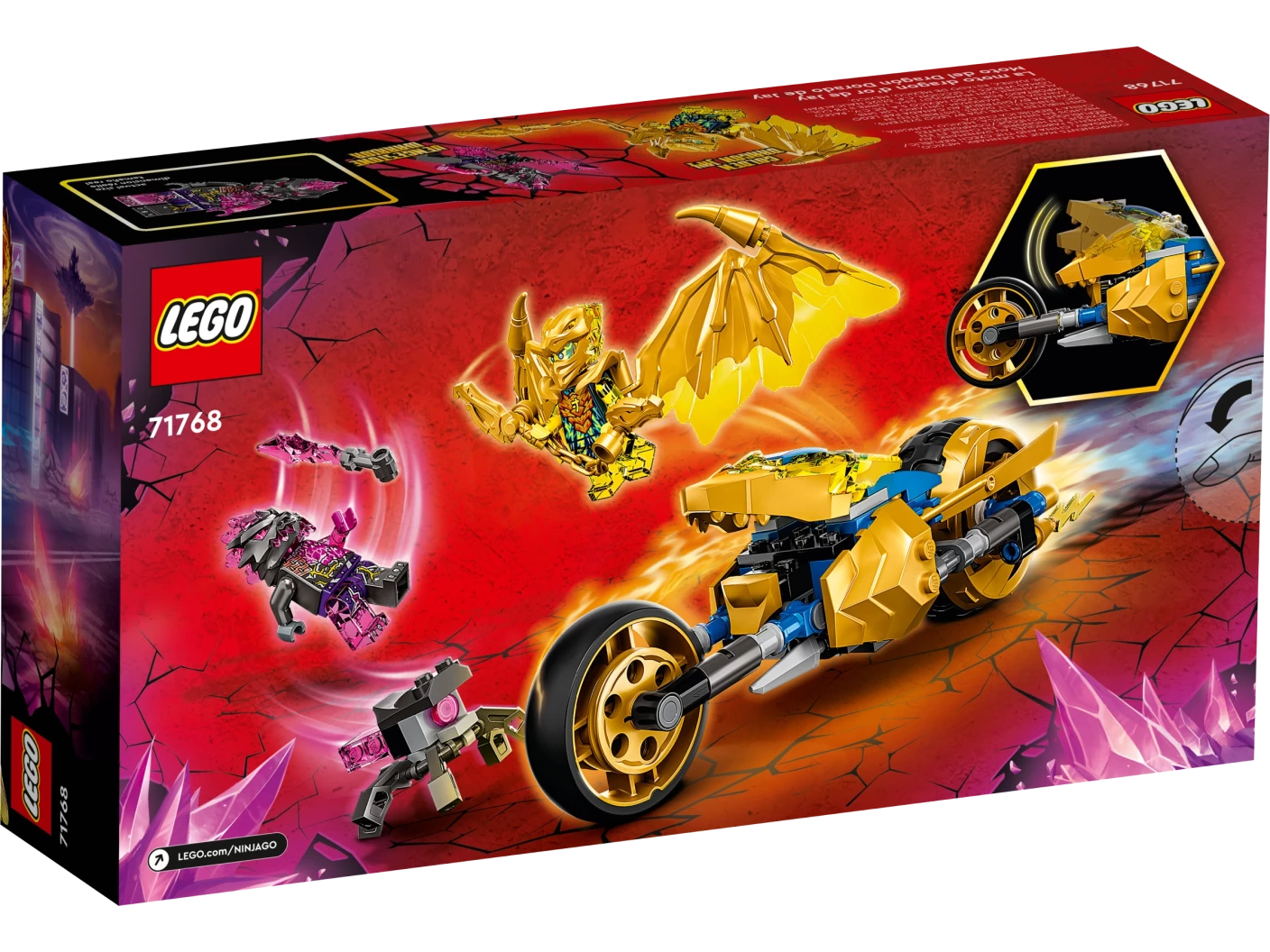 Jay's gouden drakenmotor
