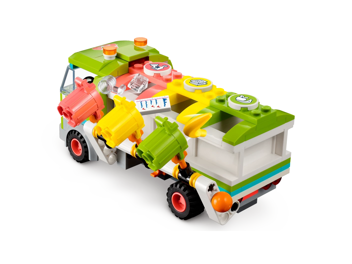 Recycle vrachtwagen