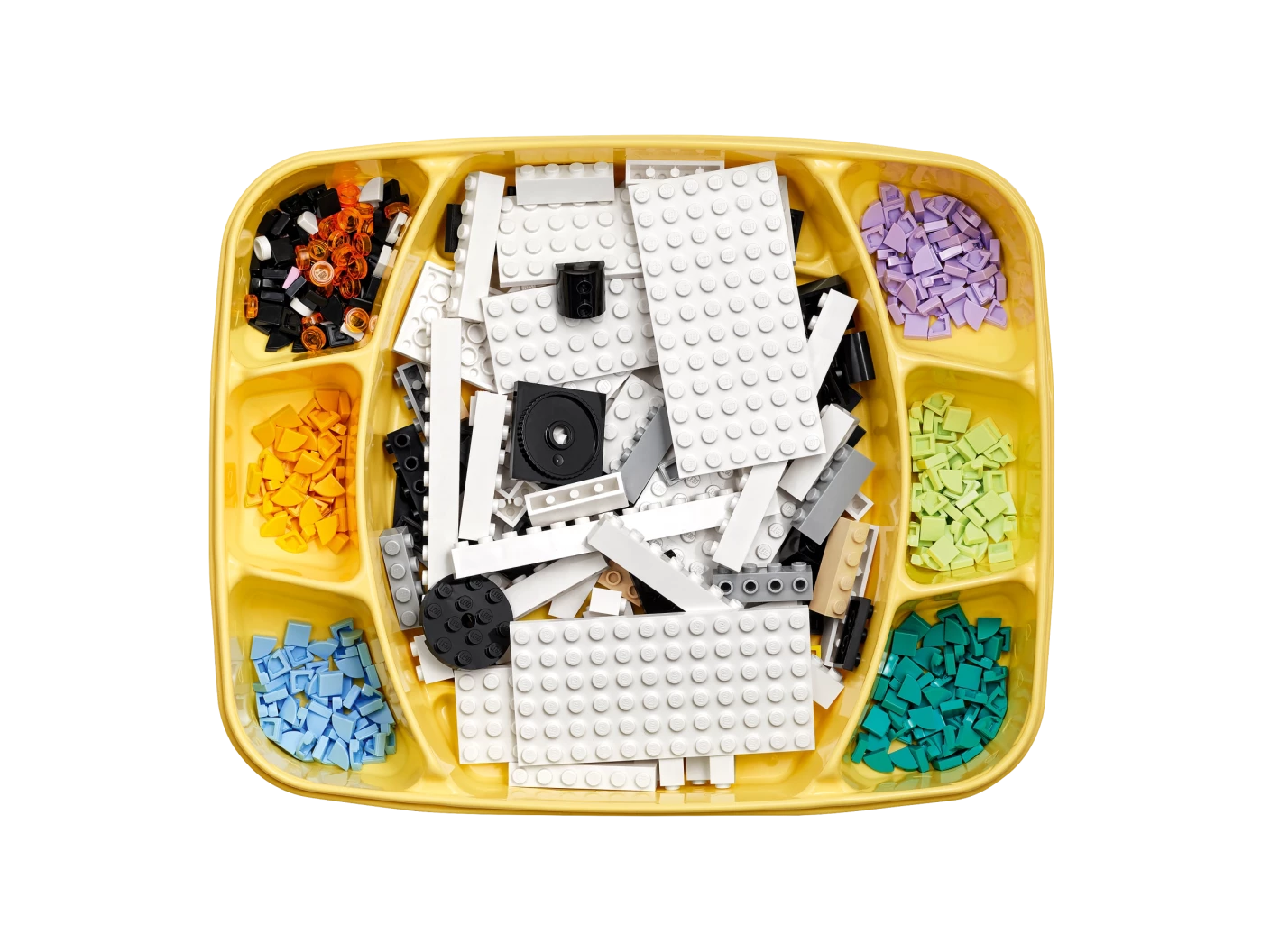 Schattige panda bakje