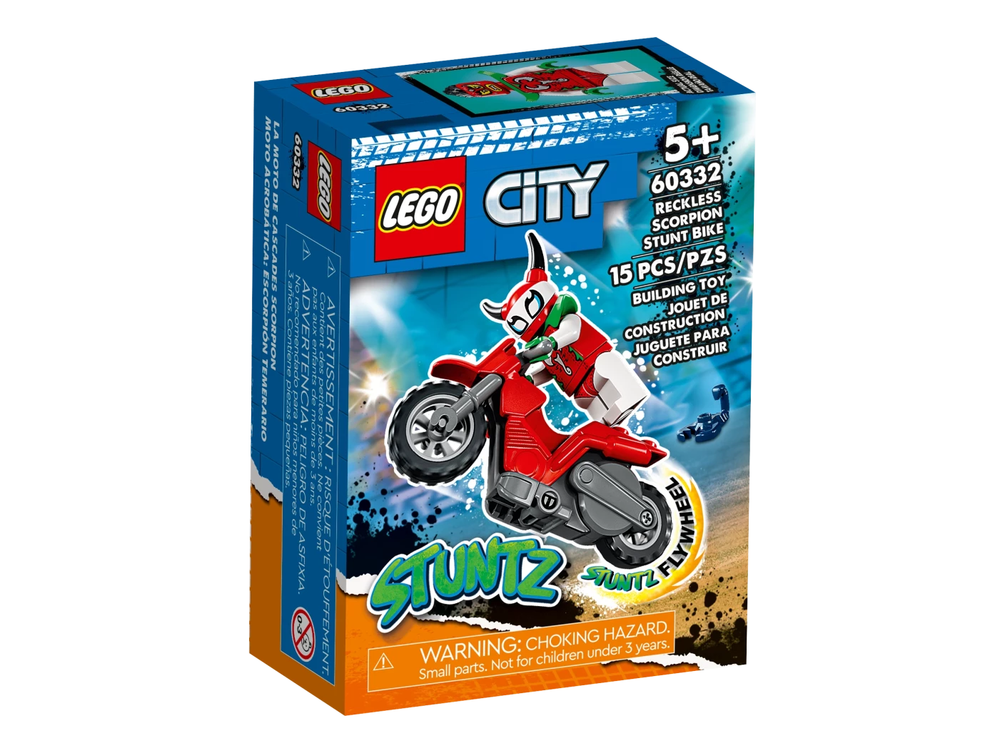 Roekeloze Scorpion stuntmotor