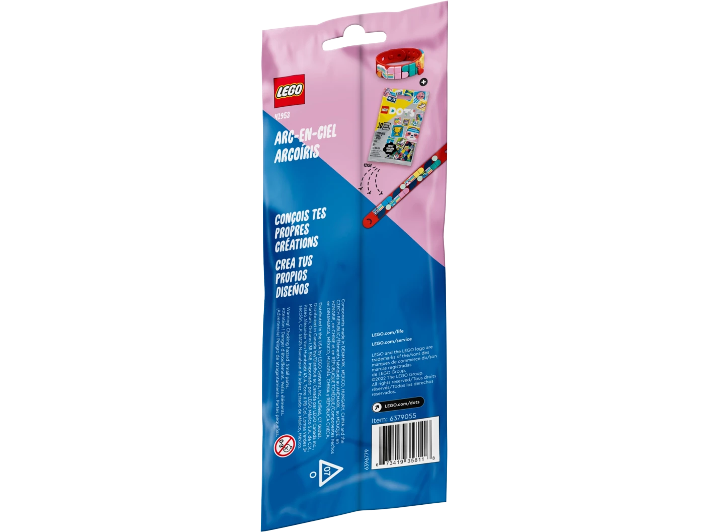 Regenboog armband met bedeltjes