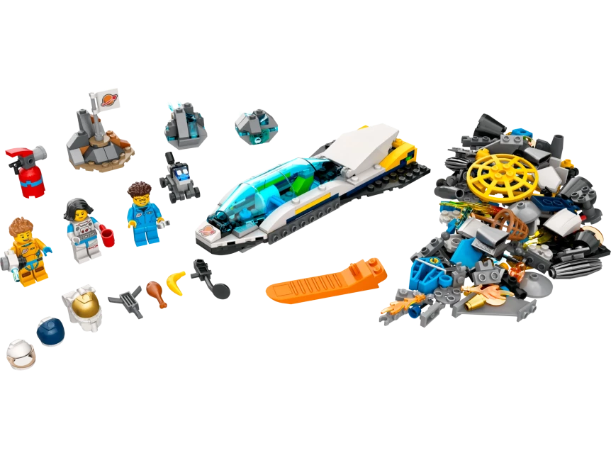 Ruimteschip voor verkenningsmissies op Mars