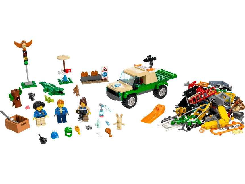 Wilde dieren reddingsmissies