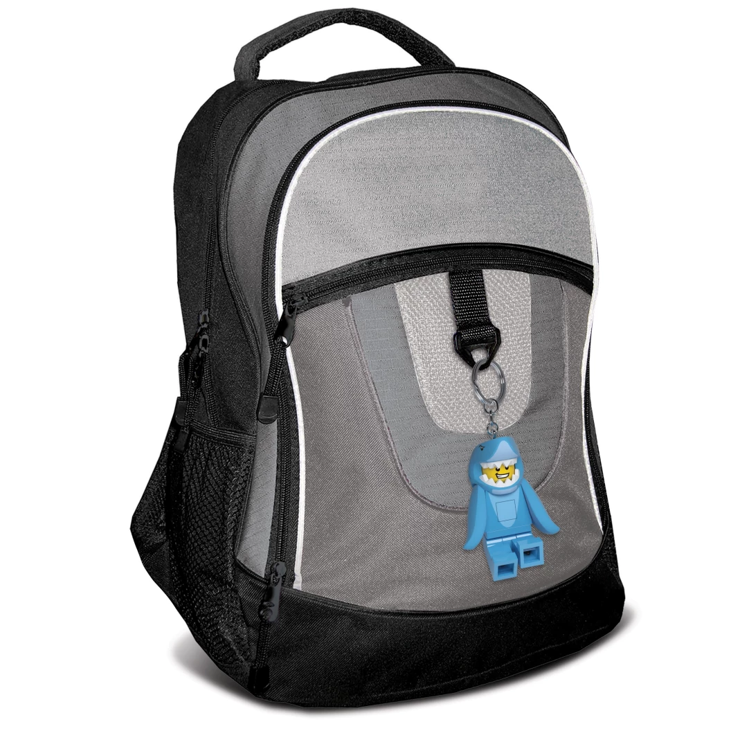 Man in haaienpak sleutellampje