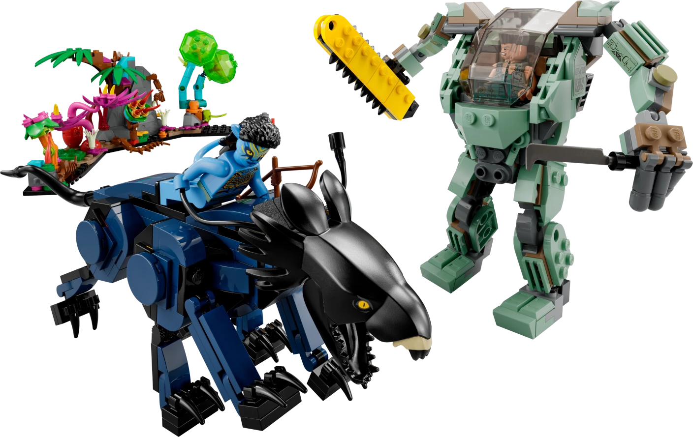 Neytiri & Thanator vs. AMP Suit Quaritch