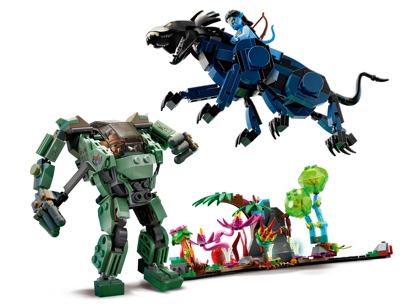 Neytiri & Thanator vs. AMP Suit Quaritch