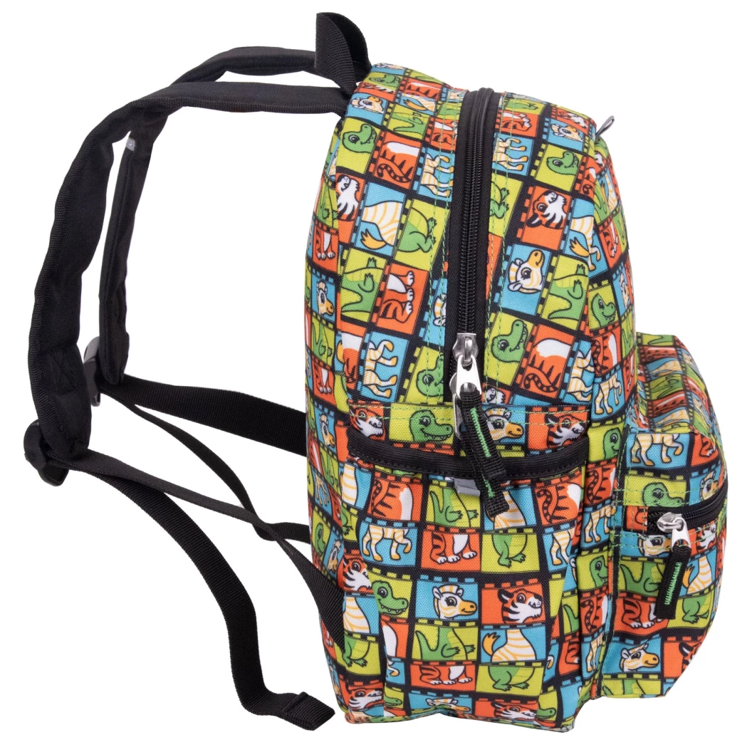 Rugzak met geblokt patroon – citrus