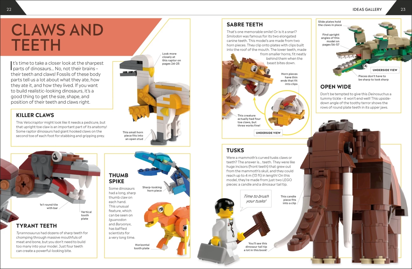 How to Build LEGO® Dinosaurs