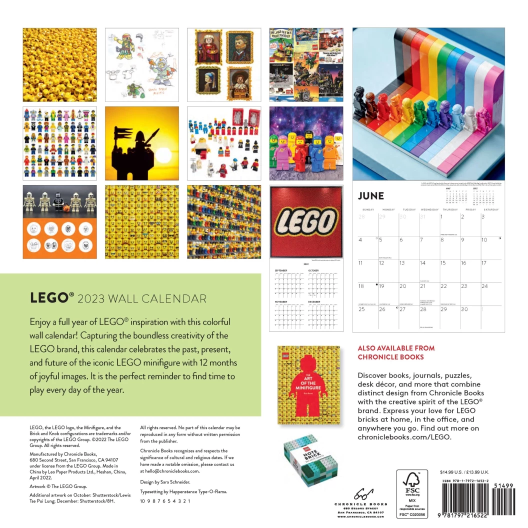 LEGO® Muurkalender 2023
