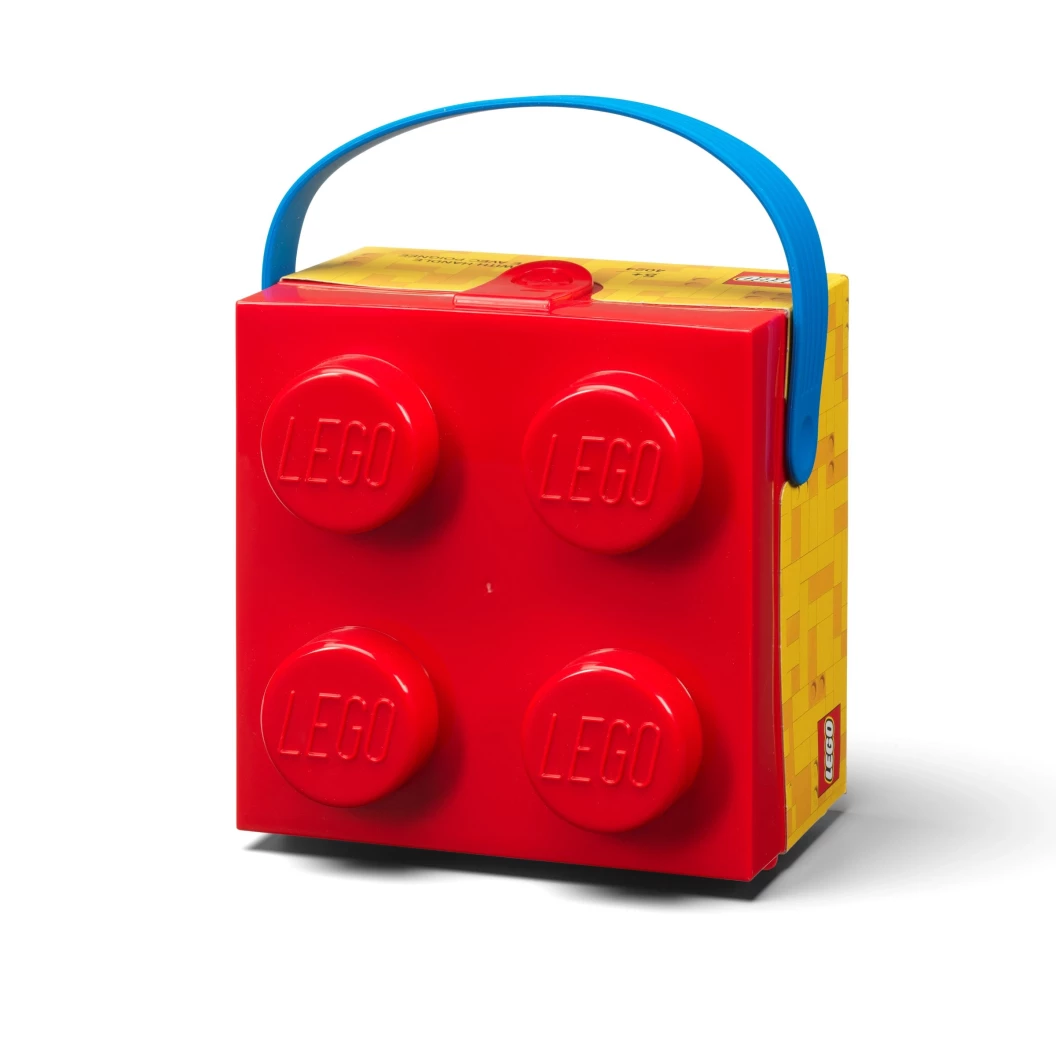 Doos met handvat – rood