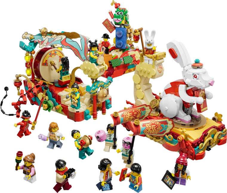 Chinees Nieuwjaar parade