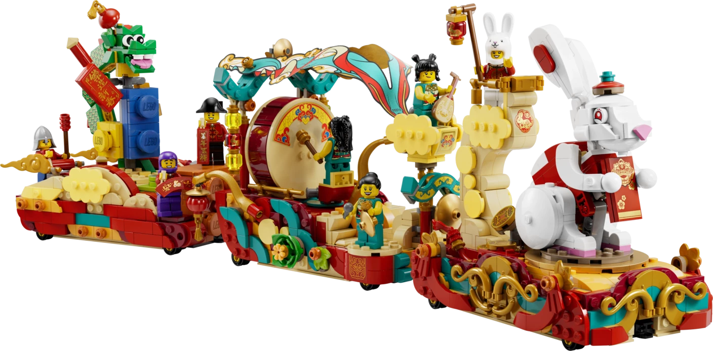 Chinees Nieuwjaar parade