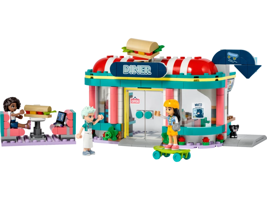 Heartlake restaurant in de stad